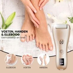 BAESS Elektrische Eeltverwijderaar - 3 Slijprollen - Afzuiging - Oplaadbaar - Goud 16 BAESS Elektrische Eeltverwijderaar - 3 Slijprollen - Afzuiging - Oplaadbaar - Goud -Winkel Voor Persoonlijke Verzorging 1200x1200 1913