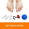 {Feetz} Hallux Valgus Bunion Protector & Corrector - SET VAN 8 STUKS – Voetverzorging & Teenspreider Teenspalk – Voorvoetzolen Siliconen Set Ter Correctie Van Tenenstand. Inclusief Teenband & Massagebal Voor Spierversterkende Oefeningen 2 {Feetz} Hallux Valgus Bunion Protector & Corrector - SET VAN 8 STUKS – Voetverzorging & Teenspreider Teenspalk – Voorvoetzolen Siliconen Set Ter Correctie Van Tenenstand. Inclusief Teenband & Massagebal Voor Spierversterkende Oefeningen -Winkel Voor Persoonlijke Verzorging 1200x1200 1928