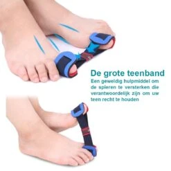 {Feetz} Hallux Valgus Bunion Protector & Corrector - SET VAN 8 STUKS – Voetverzorging & Teenspreider Teenspalk – Voorvoetzolen Siliconen Set Ter Correctie Van Tenenstand. Inclusief Teenband & Massagebal Voor Spierversterkende Oefeningen -Winkel Voor Persoonlijke Verzorging 1200x1200 1929