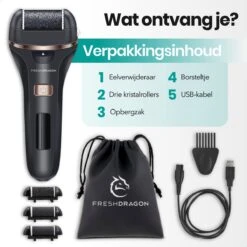 FreshDragon Elektrische Eelt Verwijderaar - Voetvijl - Inclusief 3 Rollers - Oplaadbaar -Winkel Voor Persoonlijke Verzorging 1200x1200 1936