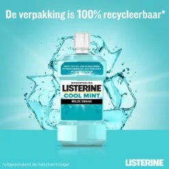 LISTERINE Cool Mint Milde Smaak, Mondspoeling Zonder Alcohol Met Etherische Oliën, Helpt Bacteriën Te Verwijderen En Zorgt Voor Een Langdurig Frisse Adem, 3 X 500 Ml 19 LISTERINE Cool Mint Milde Smaak, Mondspoeling Zonder Alcohol Met Etherische Oliën, Helpt Bacteriën Te Verwijderen En Zorgt Voor Een Langdurig Frisse Adem, 3 X 500 Ml -Winkel Voor Persoonlijke Verzorging 1200x1200 265