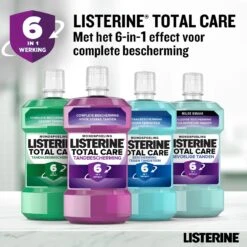 LISTERINE Total Care Tandbescherming, Mondspoeling, Biedt Complete Bescherming Voor Sterke Tanden Met 6 In 1 Effect, 3 X 500 Ml 21 LISTERINE Total Care Tandbescherming, Mondspoeling, Biedt Complete Bescherming Voor Sterke Tanden Met 6 In 1 Effect, 3 X 500 Ml -Winkel Voor Persoonlijke Verzorging 1200x1200 277