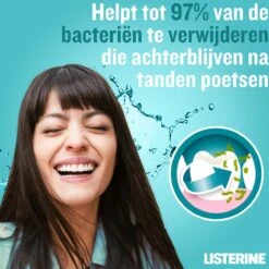 Listerine Cool Mint Mondwater, Mondspoeling Met Intens Frisse Muntsmaak, Bestrijdt Schadelijke Bacteriën Voor Gezond Tandvlees, 8 X 95 Ml -Winkel Voor Persoonlijke Verzorging 1200x1200 286