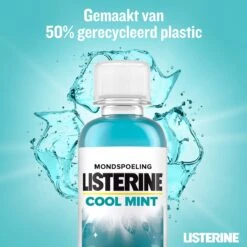 Listerine Cool Mint Mondwater, Mondspoeling Met Intens Frisse Muntsmaak, Bestrijdt Schadelijke Bacteriën Voor Gezond Tandvlees, 8 X 95 Ml -Winkel Voor Persoonlijke Verzorging 1200x1200 288