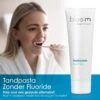 Blue®m Fluoride Vrije Tandpasta 75 Ml - Bluem Tandpasta - Tandpasta Zonder Fluoride