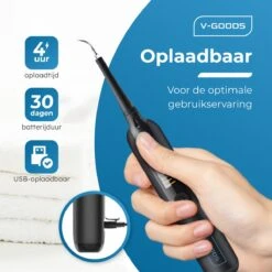 Professionele Tandsteen Verwijderaar - 5 Standen - Inclusief Tandarts Set - Met 3 Opzetstukken - Elektrisch - Tandplak -Winkel Voor Persoonlijke Verzorging 1200x1200 417