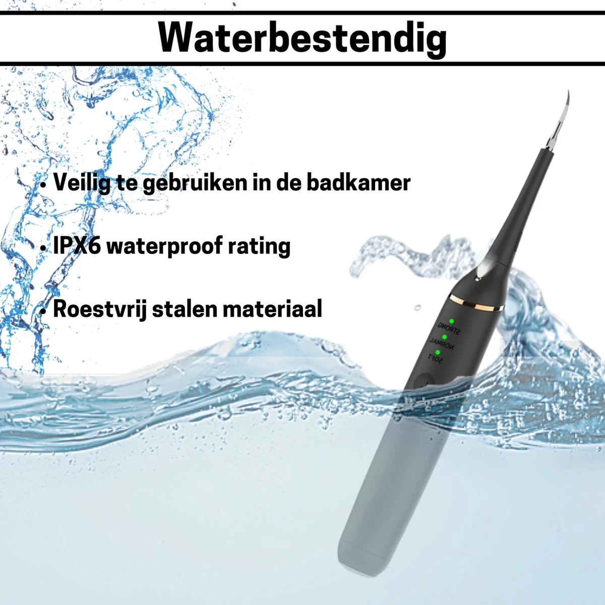 BOME Tandsteen Verwijderaar - 3 Opzetstukken - Tandplak Verwijderaar - Inclusief Spiegel En Pincet - 3 Standen 9 BOME Tandsteen Verwijderaar - 3 Opzetstukken - Tandplak Verwijderaar - Inclusief Spiegel En Pincet - 3 Standen - Afbeelding 7
