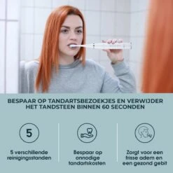 Merkloos Tandsteen Verwijderaar Elektrisch – Tandenborstel Opzetstukken - Tandarts Spiegel - 5 Standen -Wit -Winkel Voor Persoonlijke Verzorging 1200x1200 428