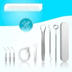 Tandsteen Verwijderaar Set - Elektrisch - Sonisch - Draadloos - Tandplak Verwijderen - Wit -Winkel Voor Persoonlijke Verzorging 1200x1200 431