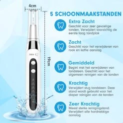 DEN-T® PRO U500 - Elektrische Sonische Tandsteen Verwijderaar - Wit -Winkel Voor Persoonlijke Verzorging 1200x1200 450