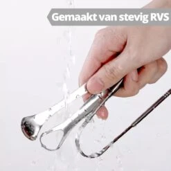 AdroitGoods RVS Tongschraper Set Voor Mondverzorging - 4 Stuks - Tongreiniger/Tongborstel & Tong Schraper 12 AdroitGoods RVS Tongschraper Set Voor Mondverzorging - 4 Stuks - Tongreiniger/Tongborstel & Tong Schraper -Winkel Voor Persoonlijke Verzorging 1200x1200 558