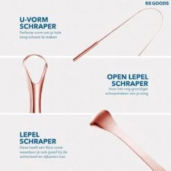 RX Goods Rosé Gouden Tongschraper Voor Mondverzorging – 4 Stuks – Duurzaam & Herbruikbaar -Winkel Voor Persoonlijke Verzorging 1200x1200 581