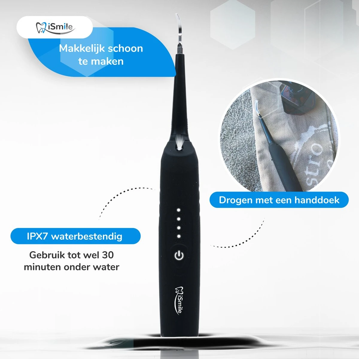 ISmile® - ISM-2199 - Elektrische Tandsteen Verwijderaar Met Sonische Trillingen 5 ISmile® - ISM-2199 - Elektrische Tandsteen Verwijderaar Met Sonische Trillingen - Afbeelding 3
