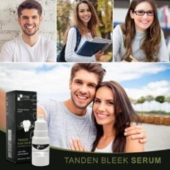 Teeth Whitening Serum Met 10 Wattenstaafjes - Tandenbleker - Teeth Whitening Strips - Tanden Witten - Tandenblekers - Witte Tanden - 10ml - Valentijnsdag Cadeau -Winkel Voor Persoonlijke Verzorging 1200x1200 620