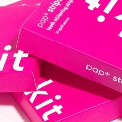 Teeth Whitening Strips - PAP+ - Professionele Tandenbleek Strips - Tanden Bleken - Wittere Tanden - Tand & Tandvlees Vriendelijk - Zonder Peroxide - Gemakkelijk & Overal Te Gebruiken - Pap Tanden Whitening Strips -Winkel Voor Persoonlijke Verzorging 1200x1200 641