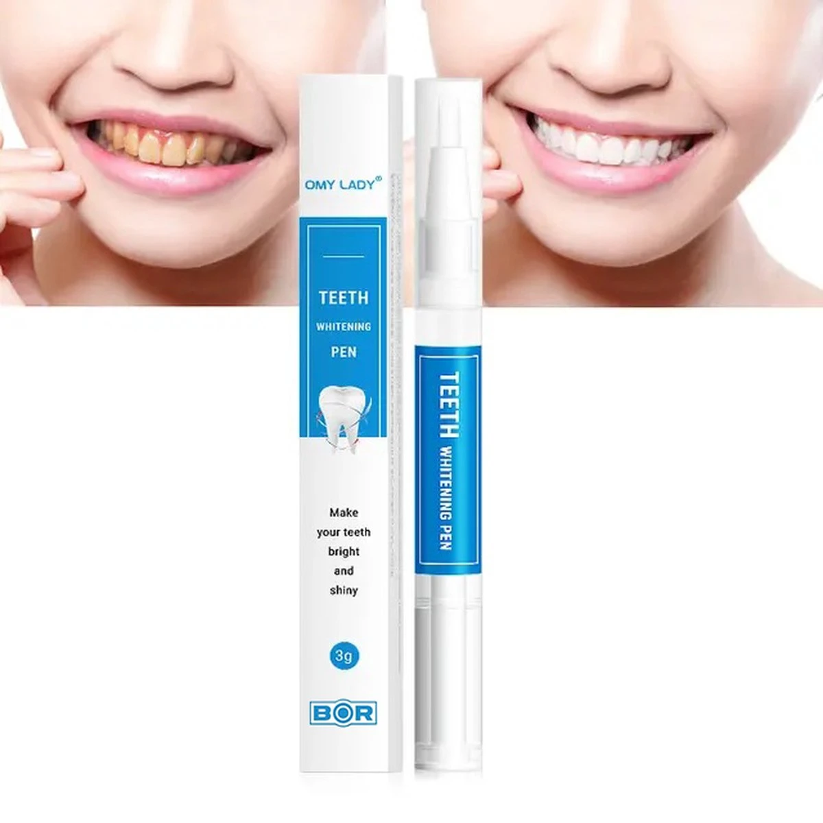 BOR Tanden Bleekpen - Tanden Bleken - Tandenbleekset - Whitening Pen - Tandenblekers - Wittere Tanden - Teeth Whitening Pen - Tanden Bleker 9 BOR Tanden Bleekpen - Tanden Bleken - Tandenbleekset - Whitening Pen - Tandenblekers - Wittere Tanden - Teeth Whitening Pen - Tanden Bleker - Afbeelding 7