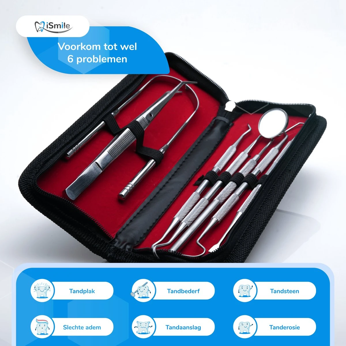 ISmile® - ISM-2199 - Elektrische Tandsteen Verwijderaar Met Sonische Trillingen 10 ISmile® - ISM-2199 - Elektrische Tandsteen Verwijderaar Met Sonische Trillingen - Afbeelding 8