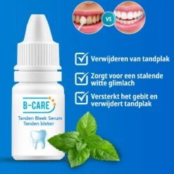 B-care Tanden Bleker – Wittere Tanden – Teeth Whitening Strips – Professioneel Resultaat - Tandsteen Verwijderaar - Zonder Peroxide - Tandenbleekset - Tanden Bleken -Winkel Voor Persoonlijke Verzorging 1200x1200 671