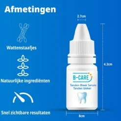 B-care Tanden Bleker – Wittere Tanden – Teeth Whitening Strips – Professioneel Resultaat - Tandsteen Verwijderaar - Zonder Peroxide - Tandenbleekset - Tanden Bleken -Winkel Voor Persoonlijke Verzorging 1200x1200 673