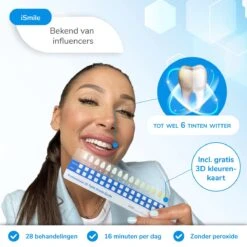 ISmile Professionele Tandenbleekset - Veilig Tanden Bleken - Zonder Peroxide - Witte Tanden - Teeth Whitening 18 ISmile Professionele Tandenbleekset - Veilig Tanden Bleken - Zonder Peroxide - Witte Tanden - Teeth Whitening -Winkel Voor Persoonlijke Verzorging 1200x1200 694