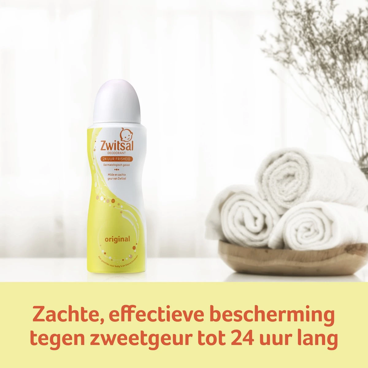 Zwitsal Original Deodorant - 6 X 100 Ml - Voordeelverpakking 6 Zwitsal Original Deodorant - 6 X 100 Ml - Voordeelverpakking - Afbeelding 4