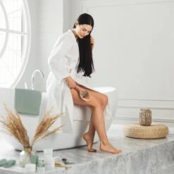 100% Vegan Lichaamsborstel Met Lange Afneembare Steel - Rugborstel/Badborstel/Doucheborstel - Dry Brushing Huidborstel - Droogborstel - Douche -Winkel Voor Persoonlijke Verzorging 1200x1200 780