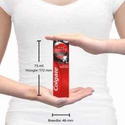 Colgate® Colgate Max White Charcoal Whitening Tandpasta - 4 X 75 Ml - Voordeelverpakking -Winkel Voor Persoonlijke Verzorging 1200x1200 95