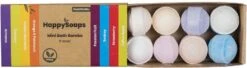 HappySoaps Mini Bath Bombs - Tropical Fruits - 8 Bruisballen In Verschillende Tropische Geuren - 100% Plasticvrij, Vegan & Natuurlijk 19 HappySoaps Mini Bath Bombs - Tropical Fruits - 8 Bruisballen In Verschillende Tropische Geuren - 100% Plasticvrij, Vegan & Natuurlijk -Winkel Voor Persoonlijke Verzorging 1200x331