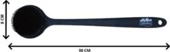 Blubs® – Badborstel – Dry Brush – Rug Scrubber – Lichaamsborstel – Rugborstel Douche Met Steel – Huidborstel – Doucheborstel – Bad- & Doucheaccessoires – Badborstel Met Steel – Doucheborstel Rugborstel – Siliconen Borstel – Massage – Zwart -Winkel Voor Persoonlijke Verzorging 1200x371 1