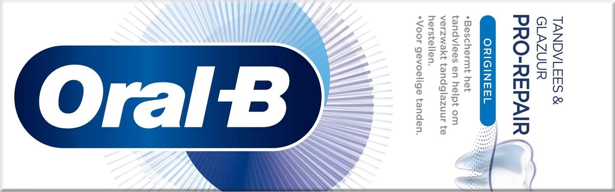 Oral B Oral-B Tandpasta Tandvlees & Glazuur Repair Origineel 75 Ml 9 Oral B Oral-B Tandpasta Tandvlees & Glazuur Repair Origineel 75 Ml - Afbeelding 7