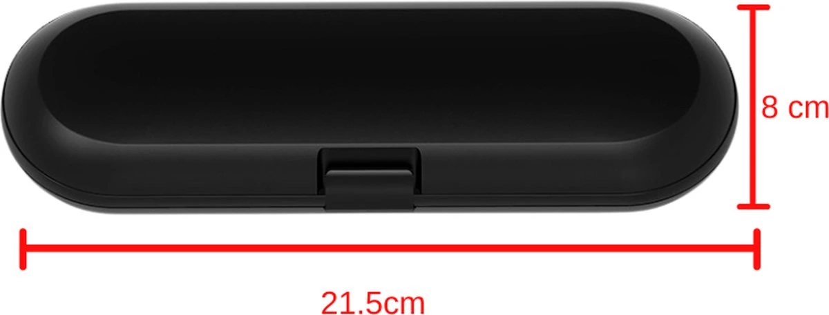 Reisetui Elektrische Tandenborstel - Tandenborstel Koker - Geschikt Voor Oral B - Zwart 5 Reisetui Elektrische Tandenborstel - Tandenborstel Koker - Geschikt Voor Oral B - Zwart - Afbeelding 3