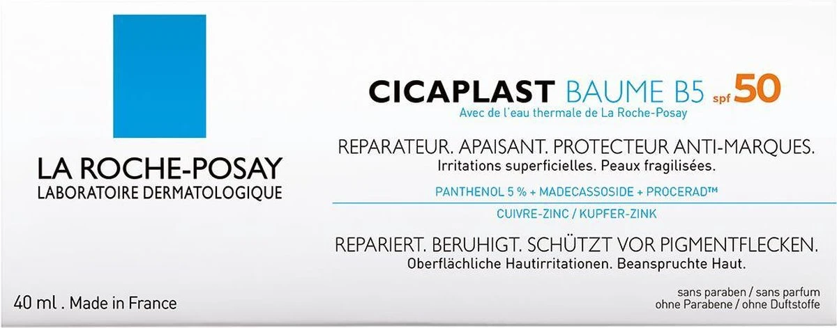 La Roche-Posay Cicaplast Baume B5 SPF50 - 2 X 40ML - Kalmeert En Beschermt 8 La Roche-Posay Cicaplast Baume B5 SPF50 - 2 X 40ML - Kalmeert En Beschermt - Afbeelding 6