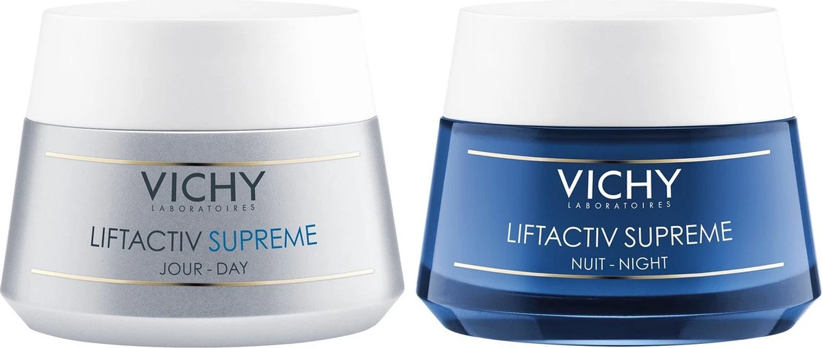 Bundel Vichy Liftactiv Supreme Dag & Nachtcrème - 2 X 50ml 3 Bundel Vichy Liftactiv Supreme Dag & Nachtcrème - 2 X 50ml