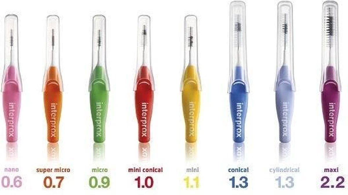 Interprox Interdentaal Micro 2.4mm - Ragers - 3 X 6 Stuks - Voordeelverpakking 5 Interprox Interdentaal Micro 2.4mm - Ragers - 3 X 6 Stuks - Voordeelverpakking - Afbeelding 3