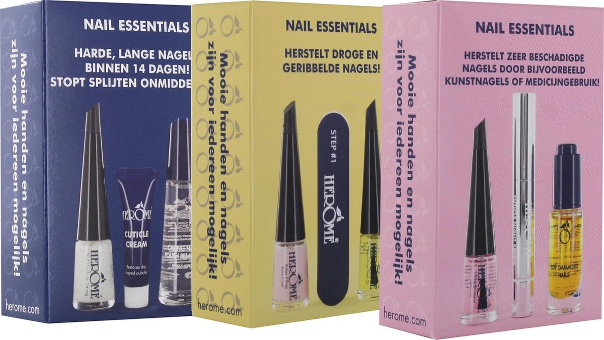 Herome 3 In 1 Manicure Nagelverzorging Set – Beschadigde Nagels – Nagelriemolie, Nagelriemcrème En Nagelverharder 10 Herome 3 In 1 Manicure Nagelverzorging Set – Beschadigde Nagels – Nagelriemolie, Nagelriemcrème En Nagelverharder - Afbeelding 8