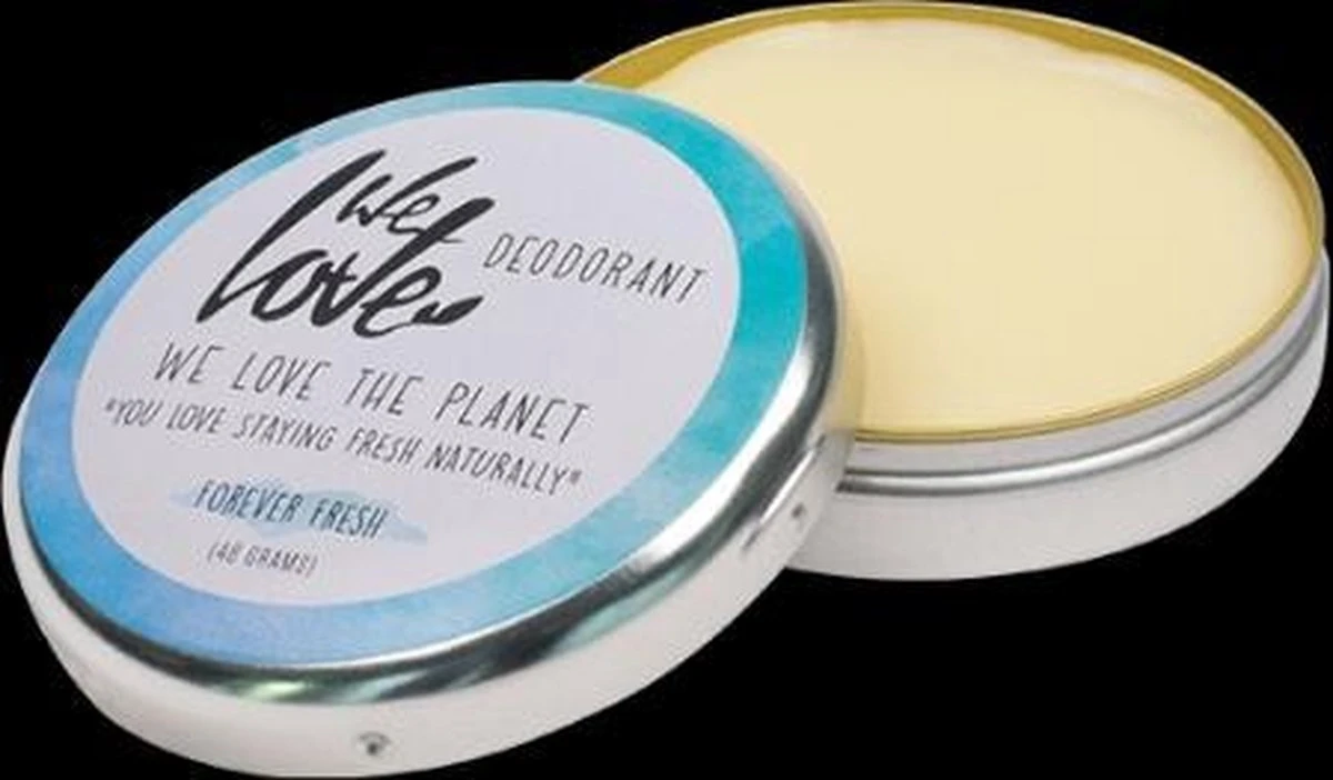 We Love The Planet Creme Deodorant - Forever Fresh 4 We Love The Planet Creme Deodorant - Forever Fresh - Afbeelding 2