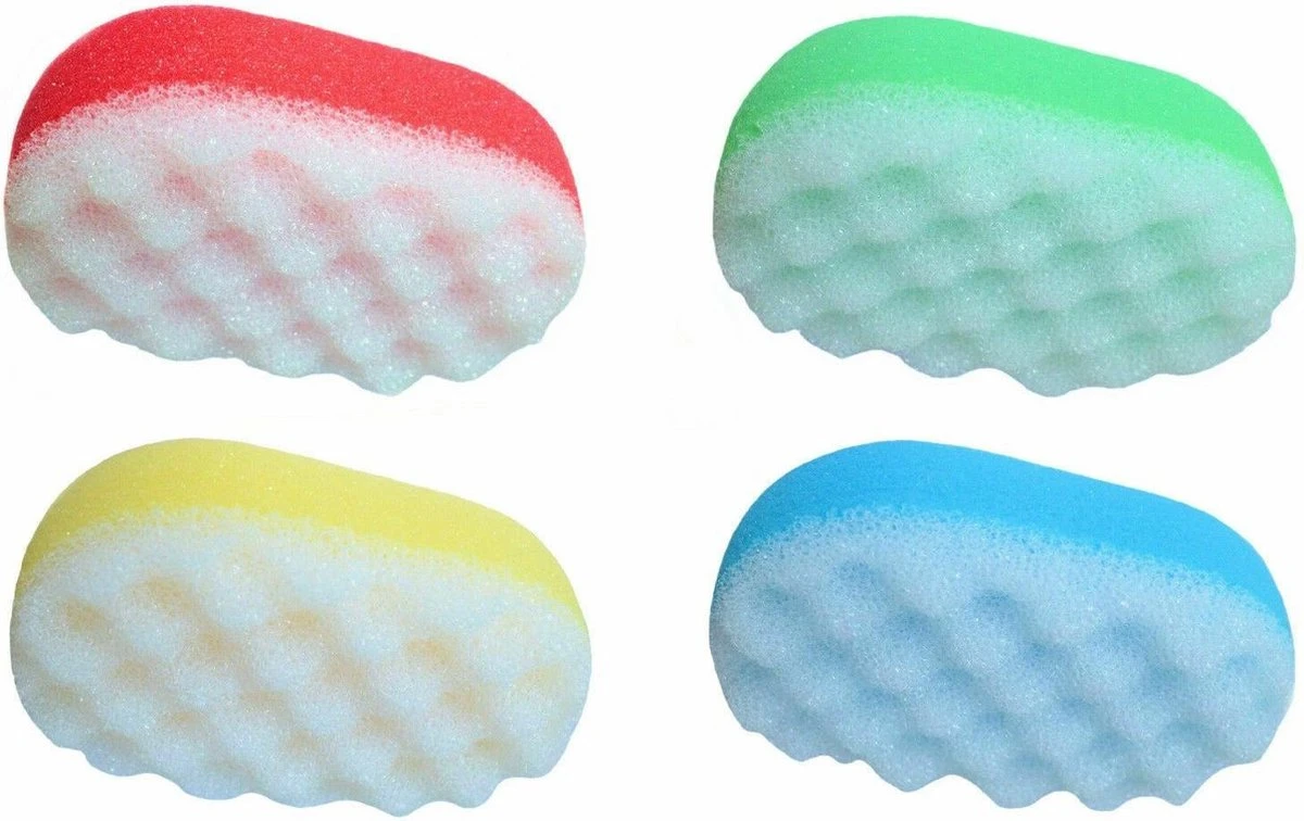 Martini Massagespons - Voordeelset 3 Stuks - 3 Verschillende Kleuren - Afmeting: 14 Cm X 9 Cm X 4.5 Cm. 7 Martini Massagespons - Voordeelset 3 Stuks - 3 Verschillende Kleuren - Afmeting: 14 Cm X 9 Cm X 4.5 Cm. - Afbeelding 5