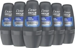 Dove Men+Care Cool Fresh Deodorant Roller - 6 X 50ml - Voordeelverpakking