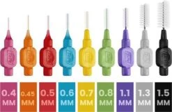 TePe Origineel Geel - 0,7mm - 8 Stuks - Rager 10 TePe Origineel Geel - 0,7mm - 8 Stuks - Rager -Winkel Voor Persoonlijke Verzorging 1200x783