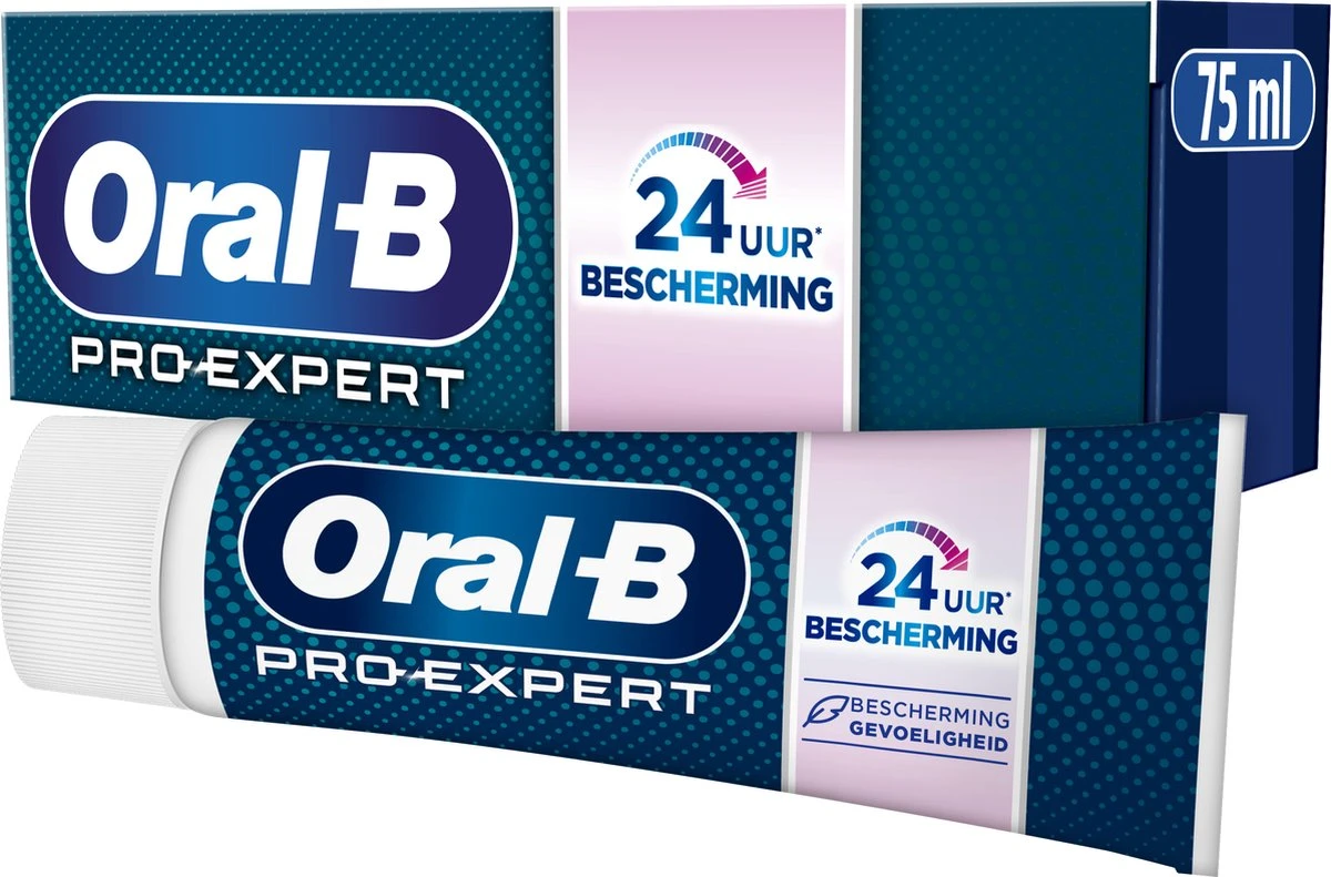 Oral B Oral-B Pro-Expert Bescherming Gevoelige Tanden Tandpasta - Voordeelverpakking 12 X 75ml 10 Oral B Oral-B Pro-Expert Bescherming Gevoelige Tanden Tandpasta - Voordeelverpakking 12 X 75ml - Afbeelding 8