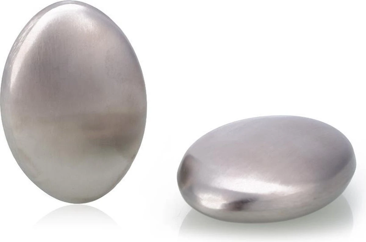 Merkloos Set Van 2! | Roestvrijstalen Zeep | RVS Zeep | Sterke Geuren Uit Je Hand Verwijderen | Ontsmettende Zeep | Geur Remover 4 Merkloos Set Van 2! | Roestvrijstalen Zeep | RVS Zeep | Sterke Geuren Uit Je Hand Verwijderen | Ontsmettende Zeep | Geur Remover - Afbeelding 2