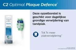 Philips Sonicare C2 Optimal Plaque Defence HX9022/10 - Opzetborstels - 2 Stuks -Winkel Voor Persoonlijke Verzorging 1200x799 1