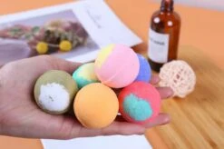 Bruisballen - 30 Stuks - 5 Verschillende Geuren - Voor In Bad - Etherische Oliën - Aromatherapie - Badballen - Badparels -Winkel Voor Persoonlijke Verzorging 1200x799 14