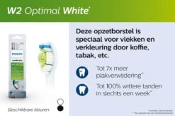 Philips Sonicare W2 Optimal White HX6064/10 - Opzetborstels - 4 Stuks -Winkel Voor Persoonlijke Verzorging 1200x799 7