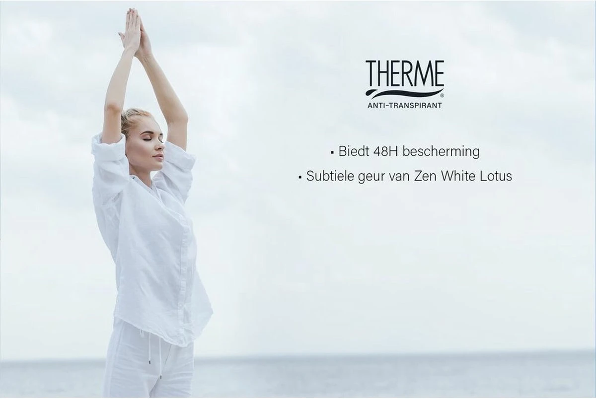 Therme Anti-Transpirant Extra Dry Zen White Lotus Spray 75 Ml 4 Therme Anti-Transpirant Extra Dry Zen White Lotus Spray 75 Ml - Afbeelding 2
