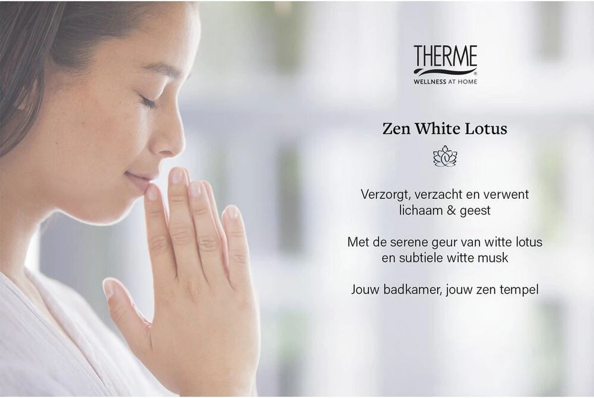 Therme Bodylotion Zen White Lotus 250 Ml 4 Therme Bodylotion Zen White Lotus 250 Ml - Afbeelding 2