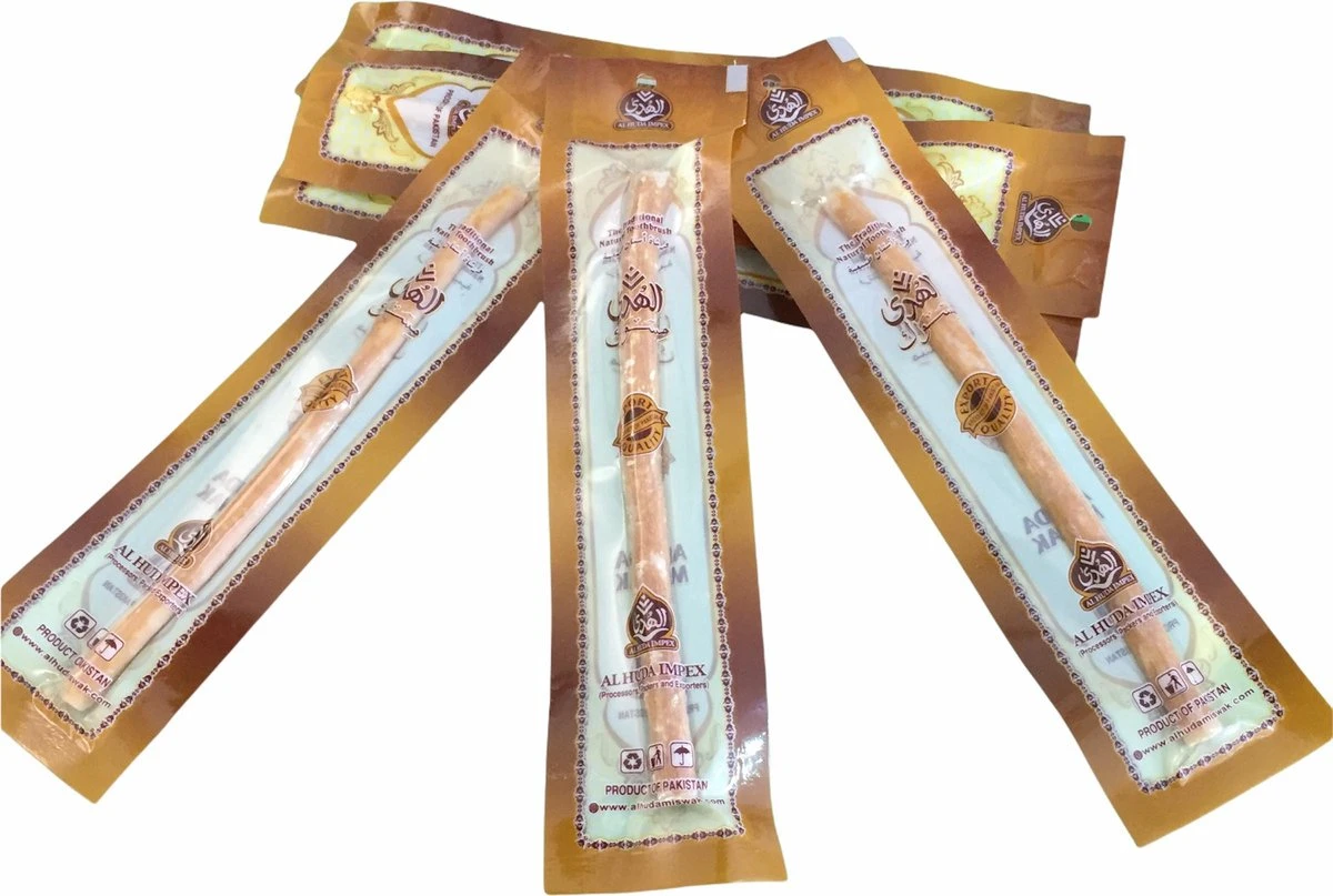 Set Van 5 Miswak Misvak, Natuurlijke Tandenborstel Miswak Traditionele Arak Miswak Tanden, Whitener Soft Travel Manual Tandenborstel 4 Set Van 5 Miswak Misvak, Natuurlijke Tandenborstel Miswak Traditionele Arak Miswak Tanden, Whitener Soft Travel Manual Tandenborstel - Afbeelding 2