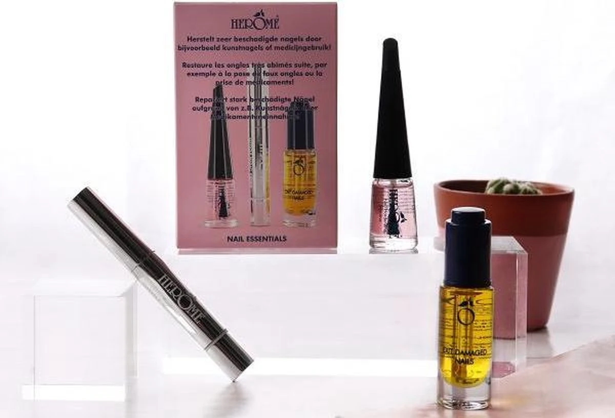 Herome 3 In 1 Manicure Nagelverzorging Set – Beschadigde Nagels – Nagelriemolie, Nagelriemcrème En Nagelverharder 16 Herome 3 In 1 Manicure Nagelverzorging Set – Beschadigde Nagels – Nagelriemolie, Nagelriemcrème En Nagelverharder - Afbeelding 14