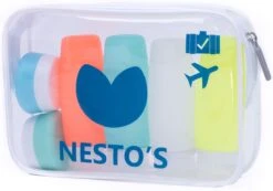 Nesto's® Reisflesjes - Inclusief Toilettas - Siliconen - Reisflacons - Handbagage - 100ml - 6 Stuks -Winkel Voor Persoonlijke Verzorging 1200x840 1
