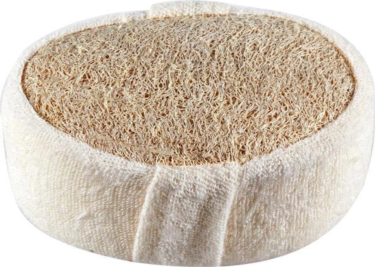 Merkloos Luxe Katoen En Loofah Naturel Douche Spons - Scrub - Massage - 100% Duurzaam - Badspons - Eco 9 Merkloos Luxe Katoen En Loofah Naturel Douche Spons - Scrub - Massage - 100% Duurzaam - Badspons - Eco - Afbeelding 7